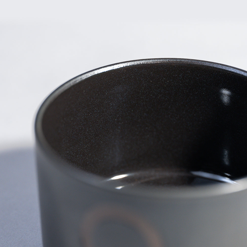 JIKON - Black glaze, inner gloss