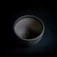 円 -MADOKA- 黒釉 凹 Lサイズ